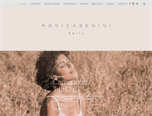 Tablet Screenshot of monicabenini.com.br